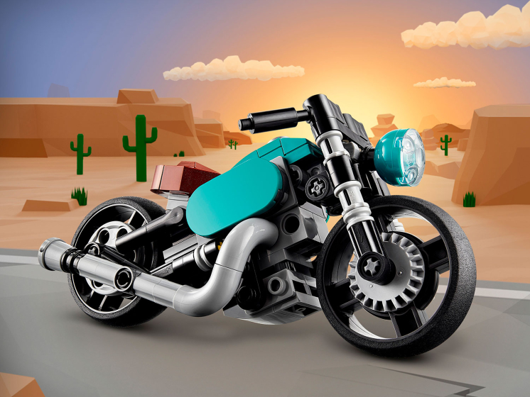 Конструктор LEGO Creator (Креатор) 31135 Винтажный мотоцикл - купить в ...