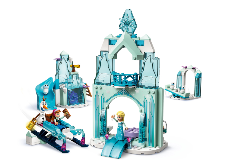 big w frozen lego castle