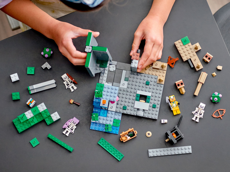 Конструктор LEGO Minecraft (Майнкрафт) 21189 Подземелье скелета ...
