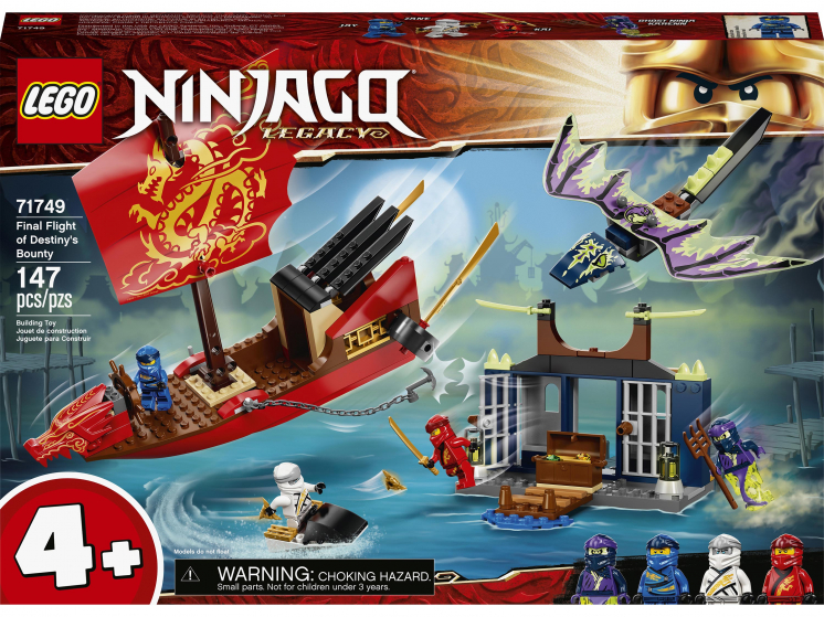 Конструктор LEGO Ninjago (Ниндзяго) 71749 «Дар Судьбы» Решающая битва ...
