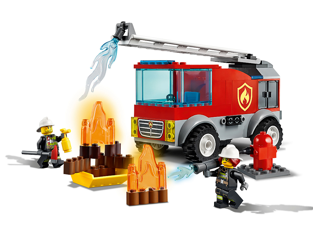 

Конструктор LEGO, Пожарная машина с лестницей