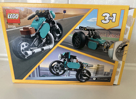 Конструктор LEGO Creator (Креатор) 31135 Винтажный мотоцикл - купить в ...