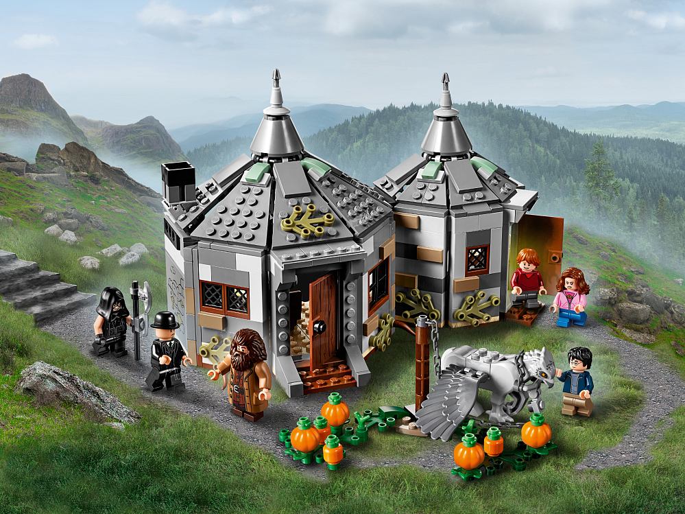 

Конструктор LEGO, Хижина Хагрида: спасение Клювокрыла