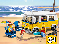 Инструкции по сборке LEGO creator Фургон сёрферов (ЛЕГО 31079) – схемы ...