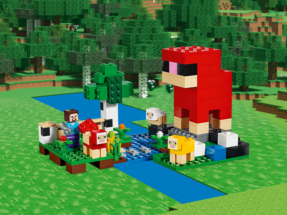 

Конструктор LEGO, Шерстяная ферма