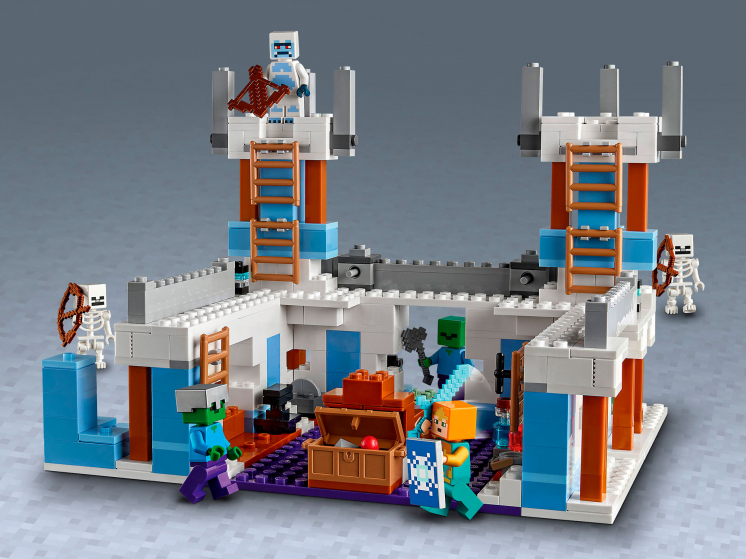 Конструктор LEGO Minecraft (Майнкрафт) 21186 Ледяной замок - купить в ...