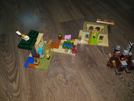 Конструктор LEGO Minecraft (Майнкрафт) 21160 Патруль разбойников ...
