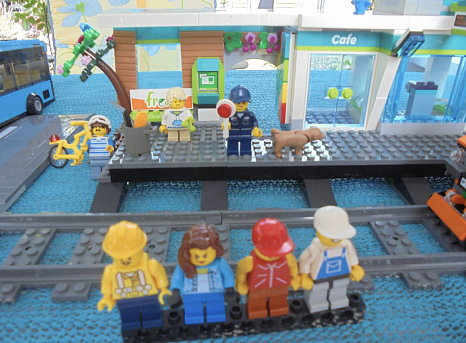 Конструктор LEGO City (Сити) 60335 Железнодорожная станция - купить в ...