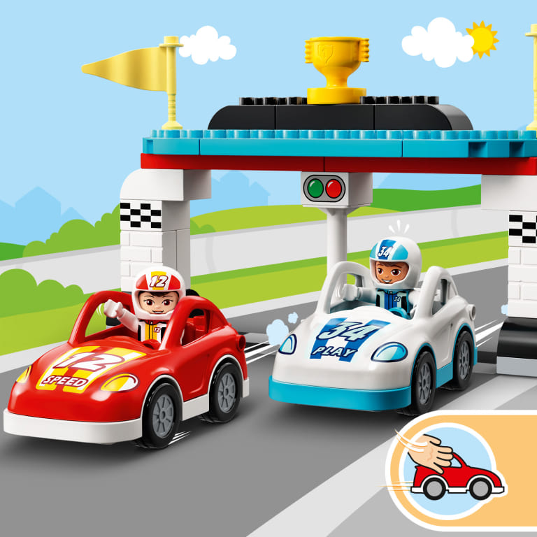 Конструктор DUPLO® (ДУПЛО) 10947 Гоночные машины LEGO® (ЛЕГО) - купить ...