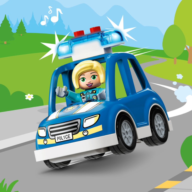 Конструктор DUPLO® (ДУПЛО) 10959 Полицейский участок и вертолёт LEGO ...
