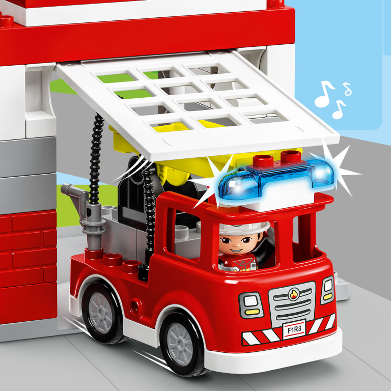 Конструктор LEGO DUPLO® (ДУПЛО) 10970 Пожарная часть и вертолёт ...