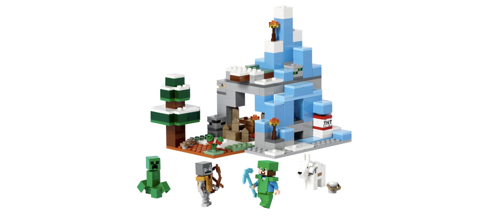 Конструктор LEGO Minecraft (Майнкрафт) 21243 Ледяные вершины - купить в ...
