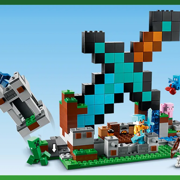 Конструктор LEGO Minecraft (Майнкрафт) 21244 Застава меча - купить в ...