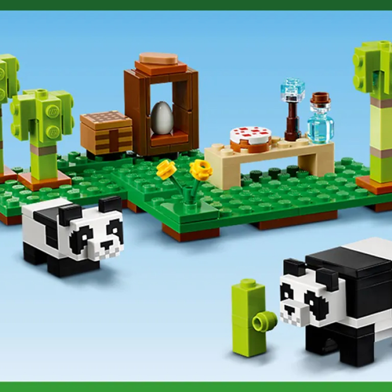 Конструктор LEGO Minecraft (Майнкрафт) 21245 Дом панды - купить в Сети ...