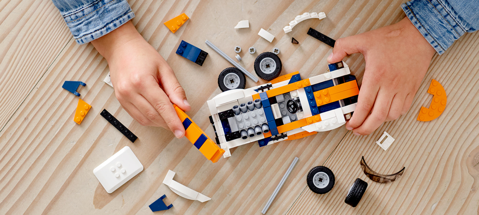 Конструктор LEGO Creator (Креатор) 31089_1 Оранжевый гоночный ...