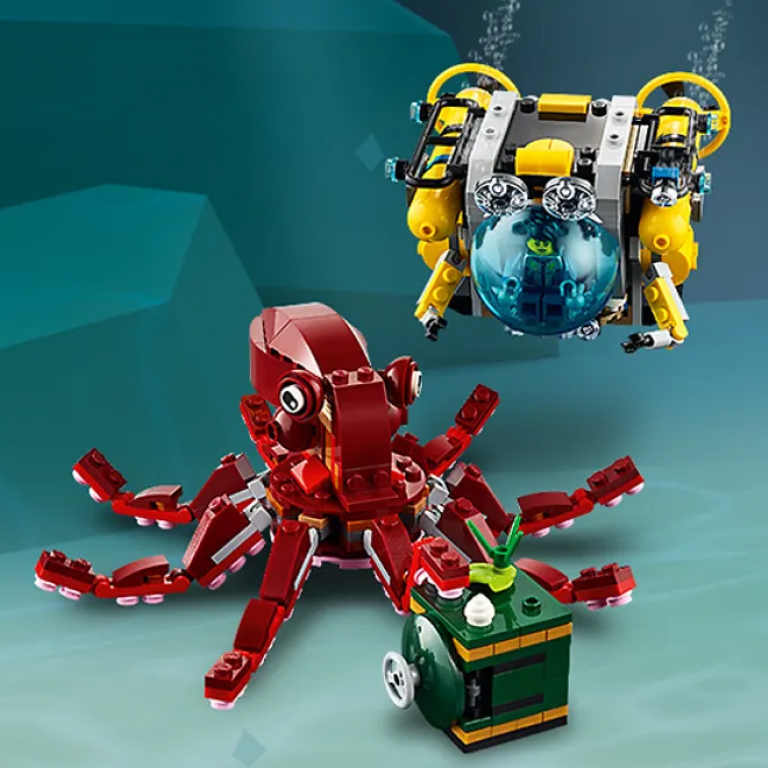 Конструктор LEGO Creator (Креатор) 31130 Миссия по поиску затонувших ...
