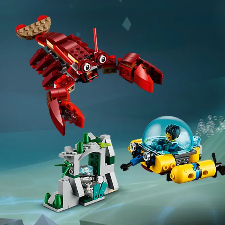 Конструктор LEGO Creator (Креатор) 31130 Миссия по поиску затонувших ...