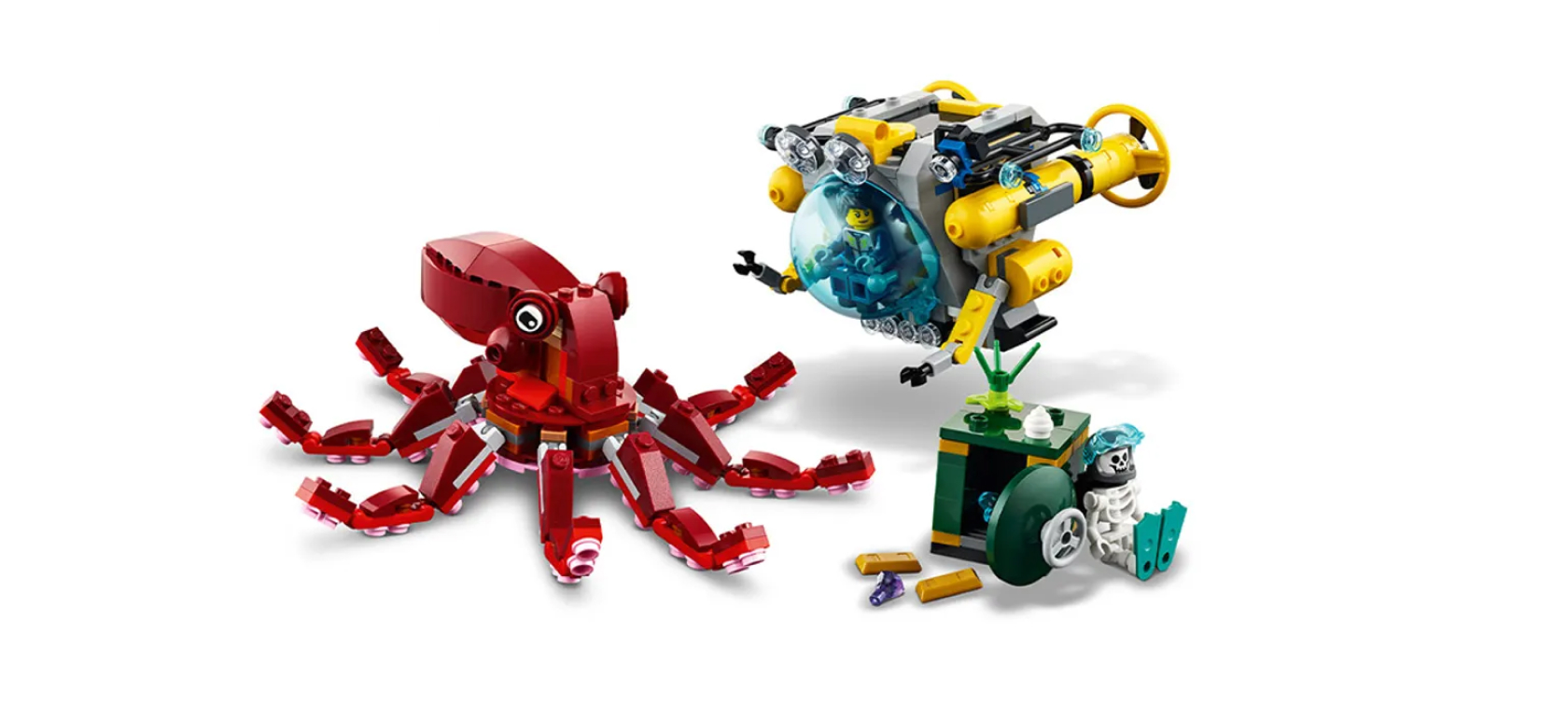 Конструктор LEGO Creator (Креатор) 31130 Миссия по поиску затонувших ...