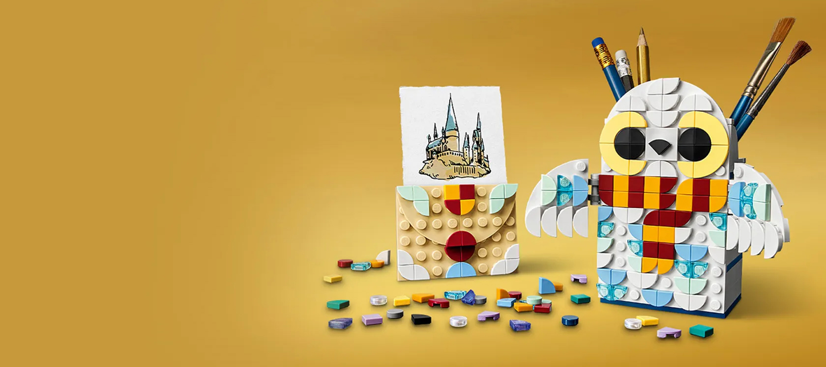 Конструктор LEGO DOTS (ДОТС) 41809 Подставка для карандашей «Букля ...
