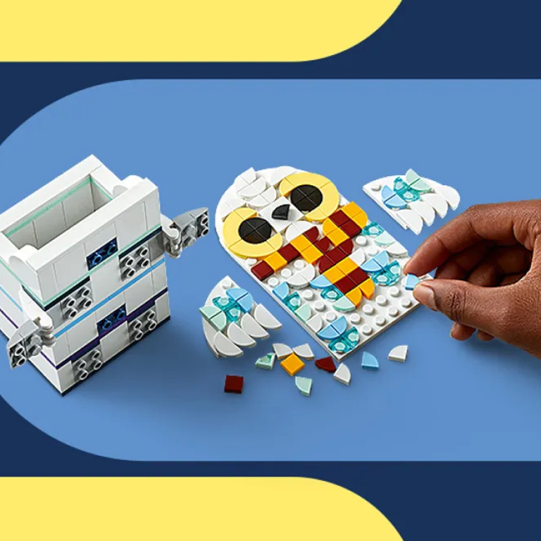 Конструктор LEGO DOTS (ДОТС) 41809 Подставка для карандашей «Букля ...