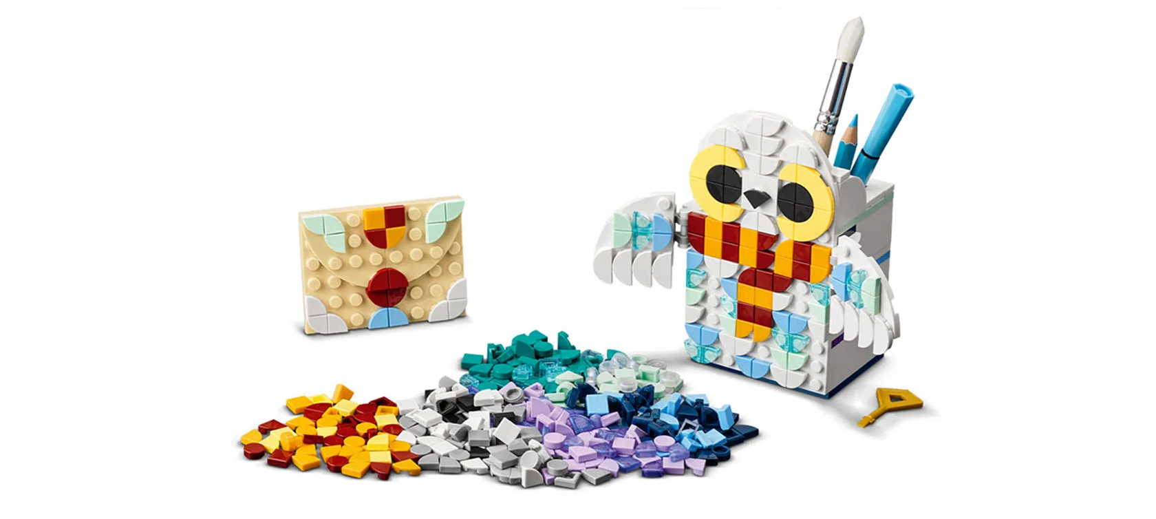 Конструктор LEGO DOTS (ДОТС) 41809 Подставка для карандашей «Букля ...