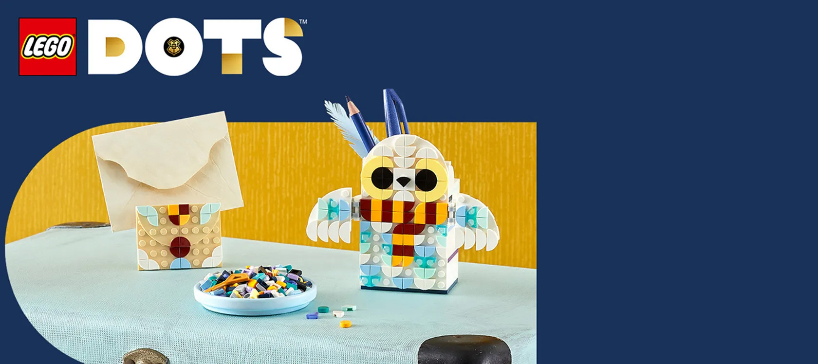 Конструктор LEGO DOTS (ДОТС) 41809 Подставка для карандашей «Букля ...