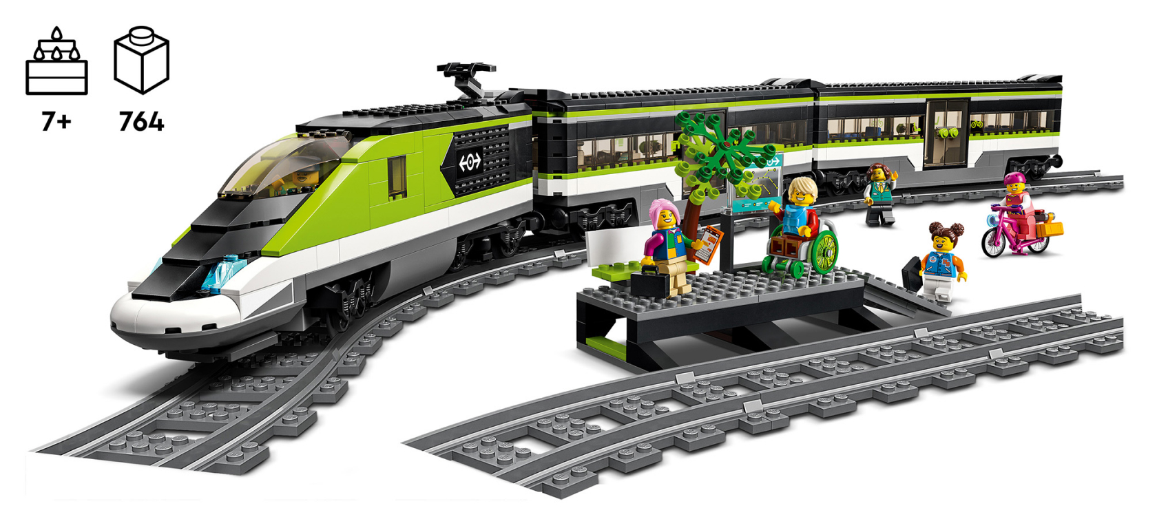 Конструктор City (Сити) 60337 Пассажирский поезд-экспресс LEGO - купить ...