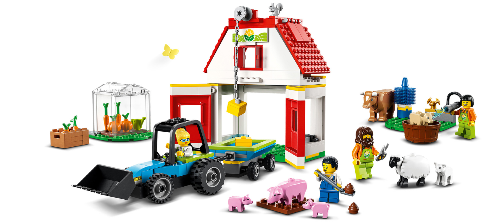Конструктор City (Сити) 60346 Ферма и амбар с животными LEGO - купить в ...