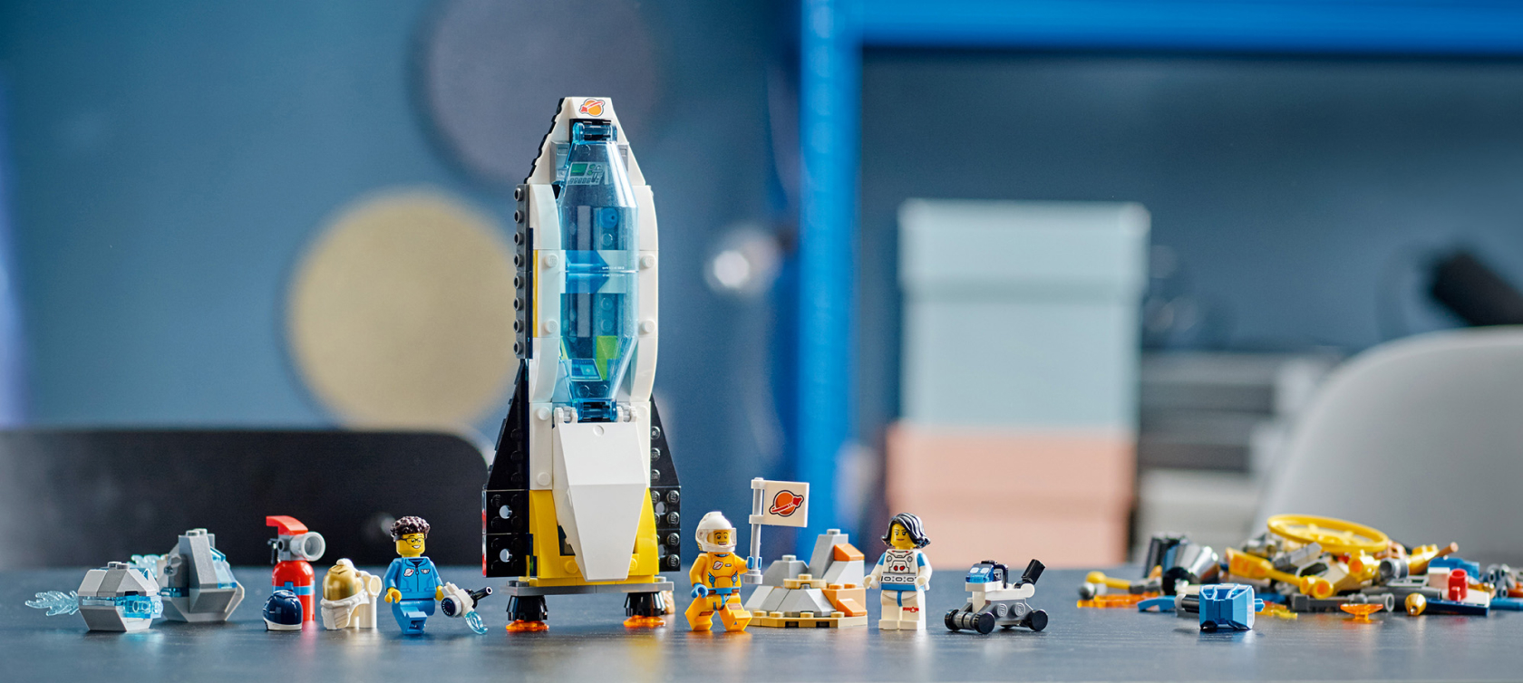 Конструктор LEGO City (Сити) 60354 Космическая миссия для исследования ...