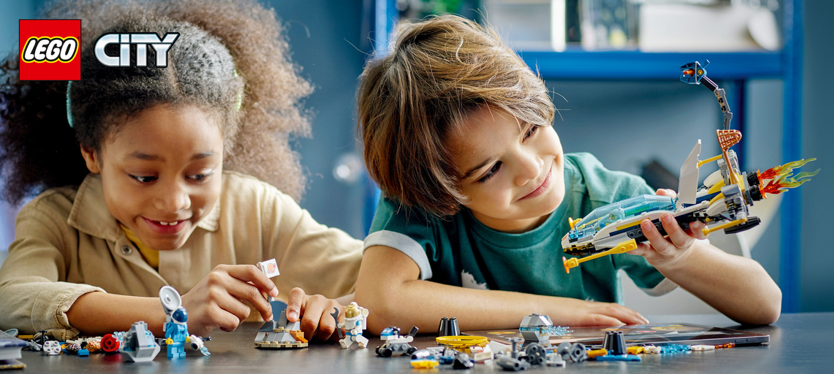 Конструктор LEGO City (Сити) 60354 Космическая миссия для исследования ...