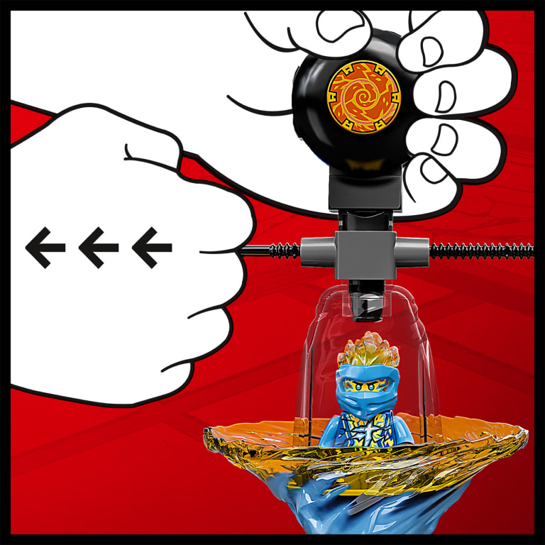 Конструктор Ninjago (Ниндзяго) 70690 Обучение кружитцу ниндзя Джея LEGO ...
