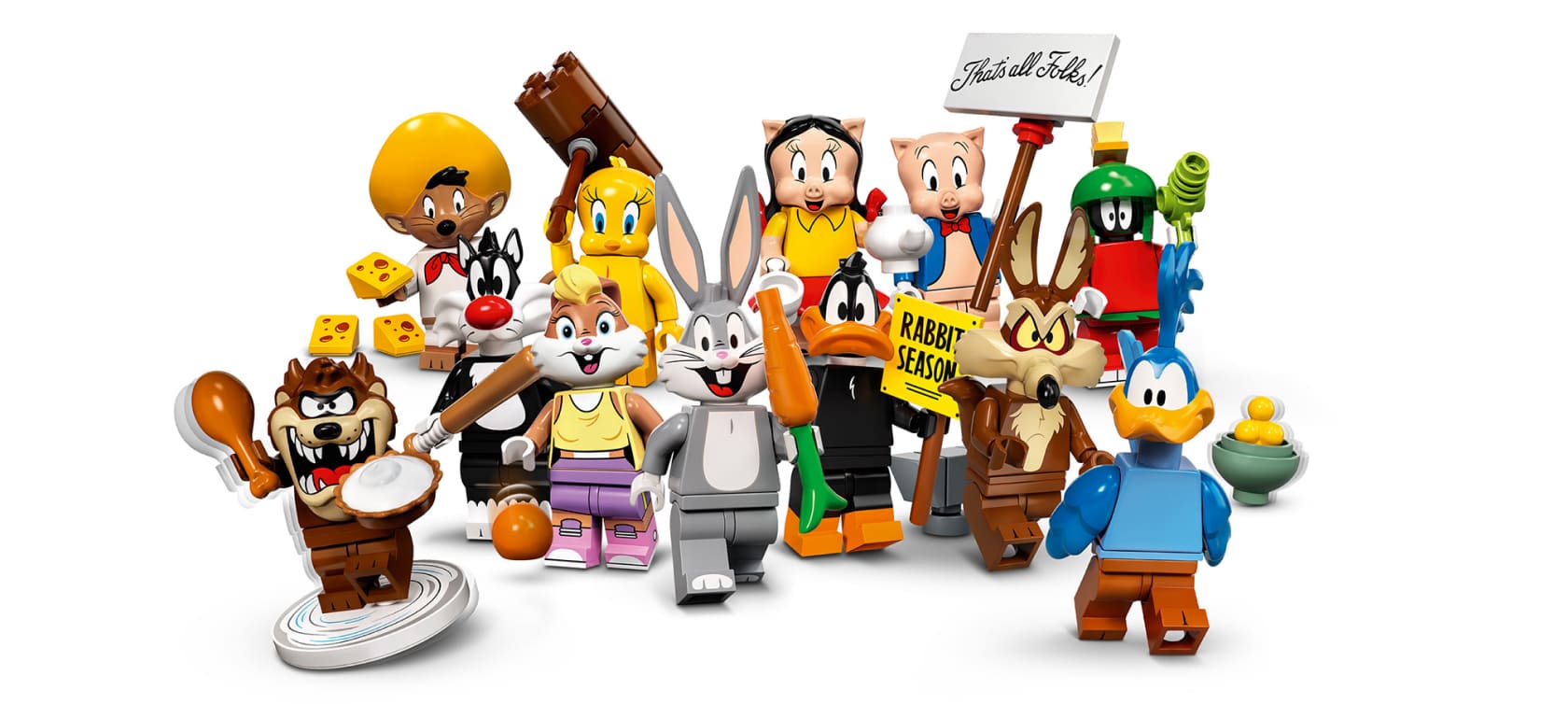 looney toon minifigures