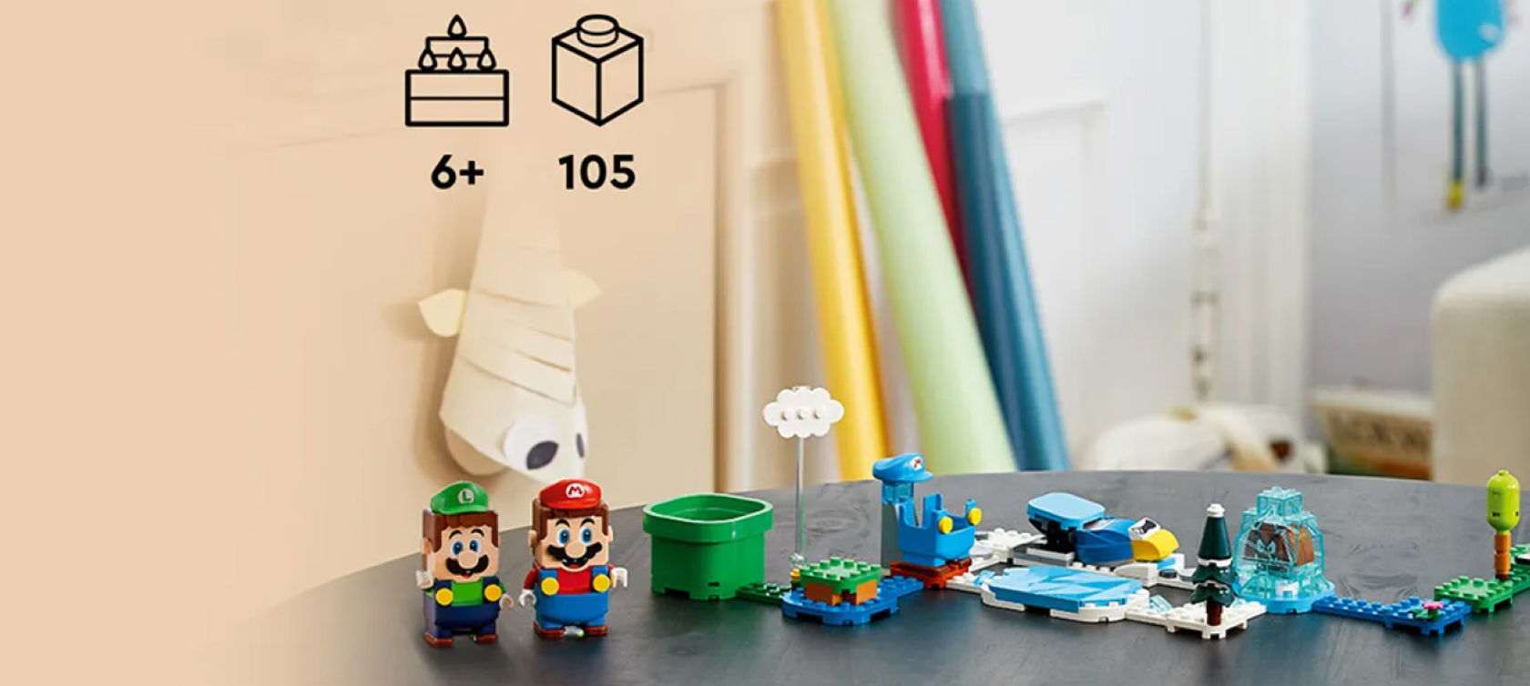 Конструктор LEGO Super Mario (Супер Марио) 71415 Костюм ледяного Марио ...