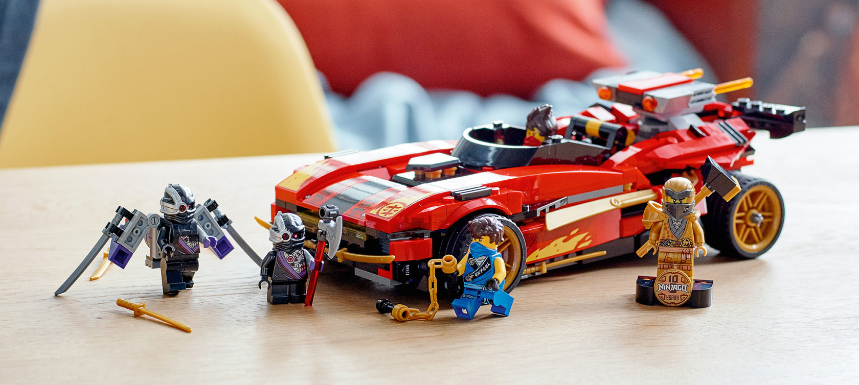 Конструктор Ninjago (Ниндзяго) 71737 Ниндзя-перехватчик Х-1 LEGO ...