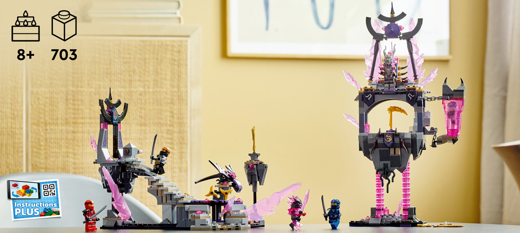 Конструктор Ninjago (Ниндзяго) 71771 Храм Кристального Короля LEGO ...