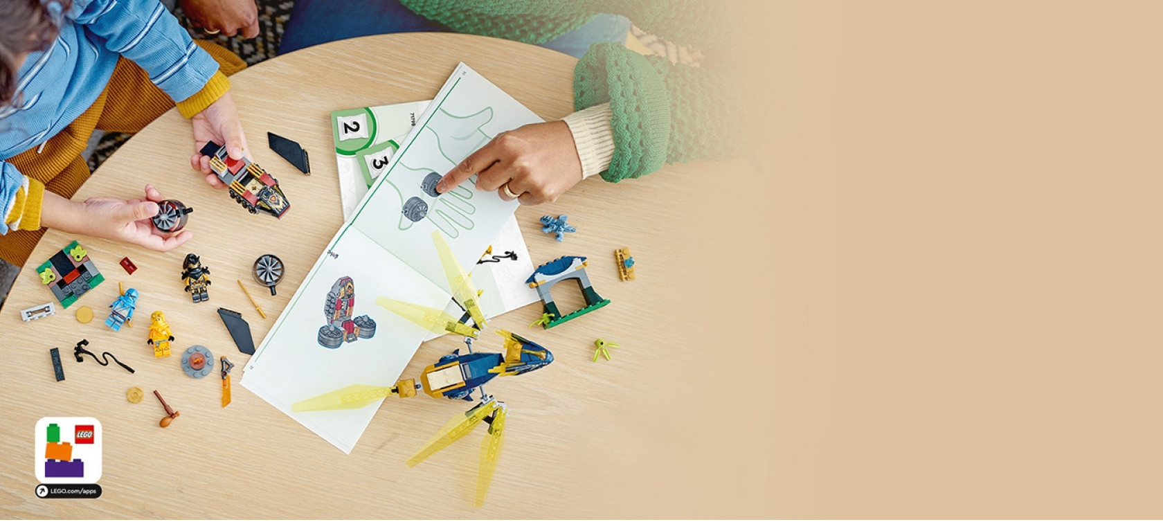 Конструктор LEGO Ninjago (Ниндзяго) 71798 Битва детеныша дракона Нии и ...