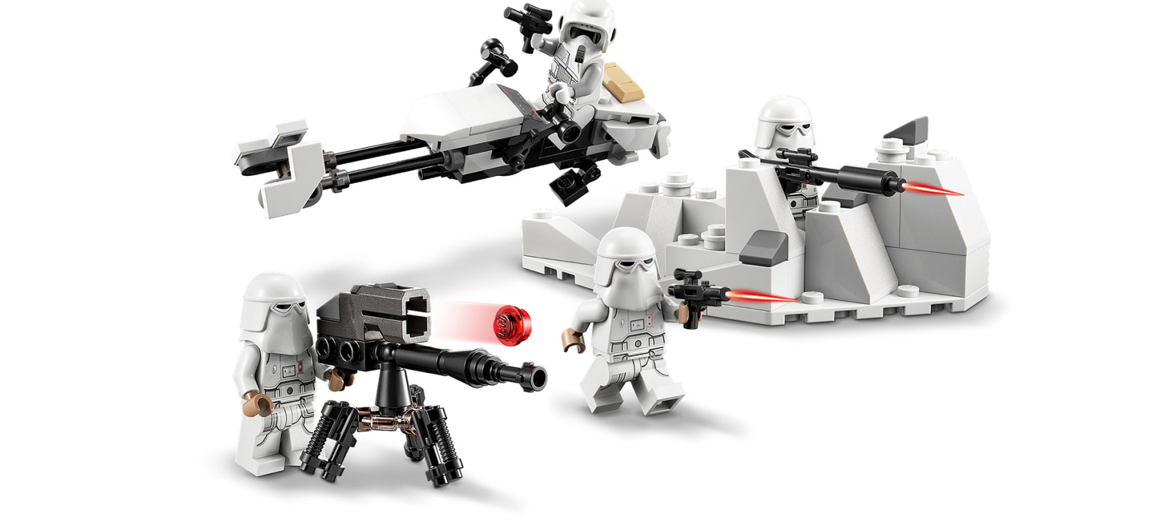 Конструктор Star Wars™ (Звездные войны) 75320 Боевой набор снежных ...