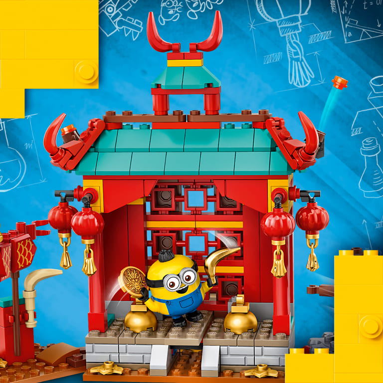 Конструктор Minions (Миньоны) 75550 Миньоны: бойцы кунг-фу LEGO ...