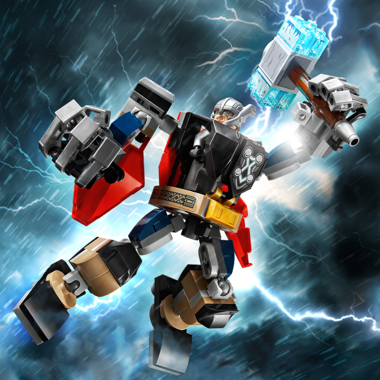Конструктор Super Heroes (Супер Герои) 76169 Тор: робот LEGO - купить в ...