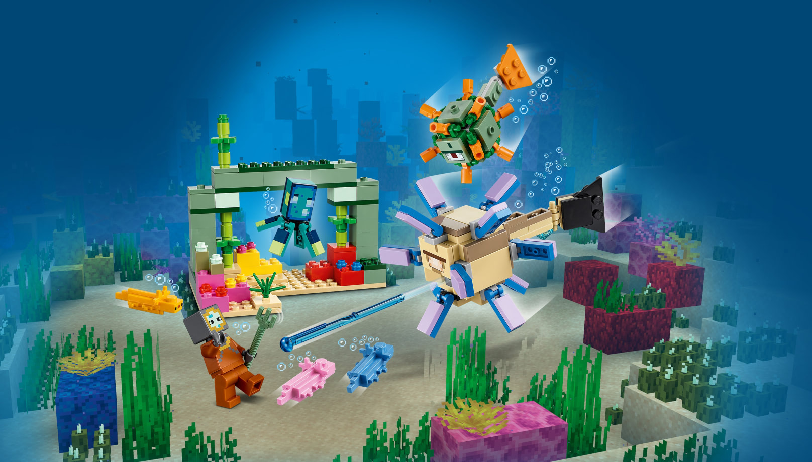 Lego Minecraft 2023 - новинки наборов конструкторов Лего Майнкрафт 2023 ...