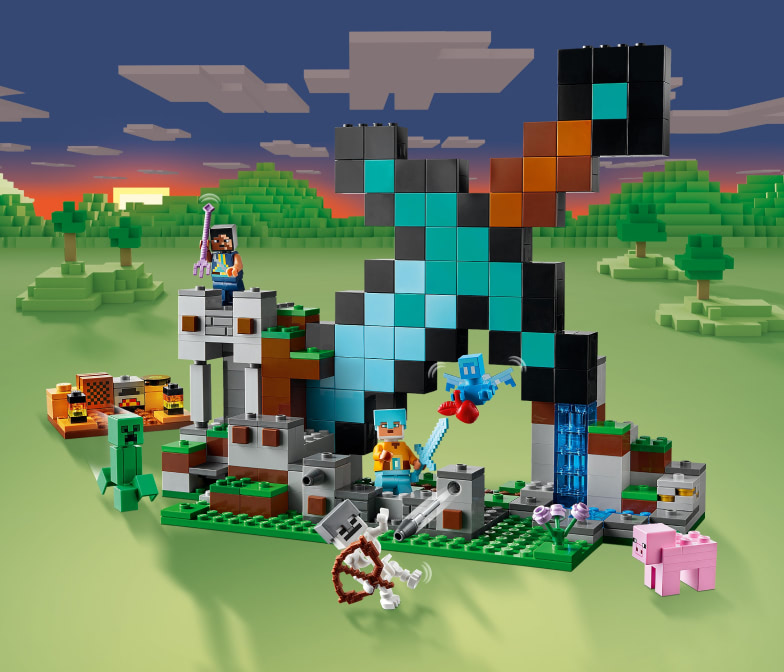 Lego Minecraft 2023 - новинки наборов конструкторов Лего Майнкрафт 2023 ...
